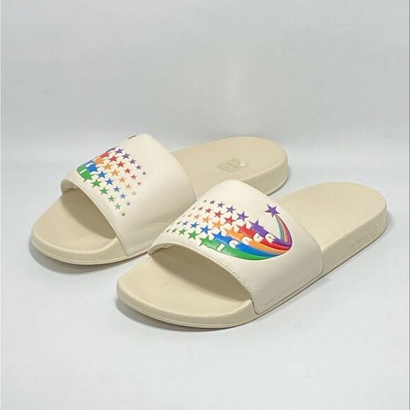 Gucci Rainbow Pursuit Slide Sandal size 38 - Picture 1 of 13